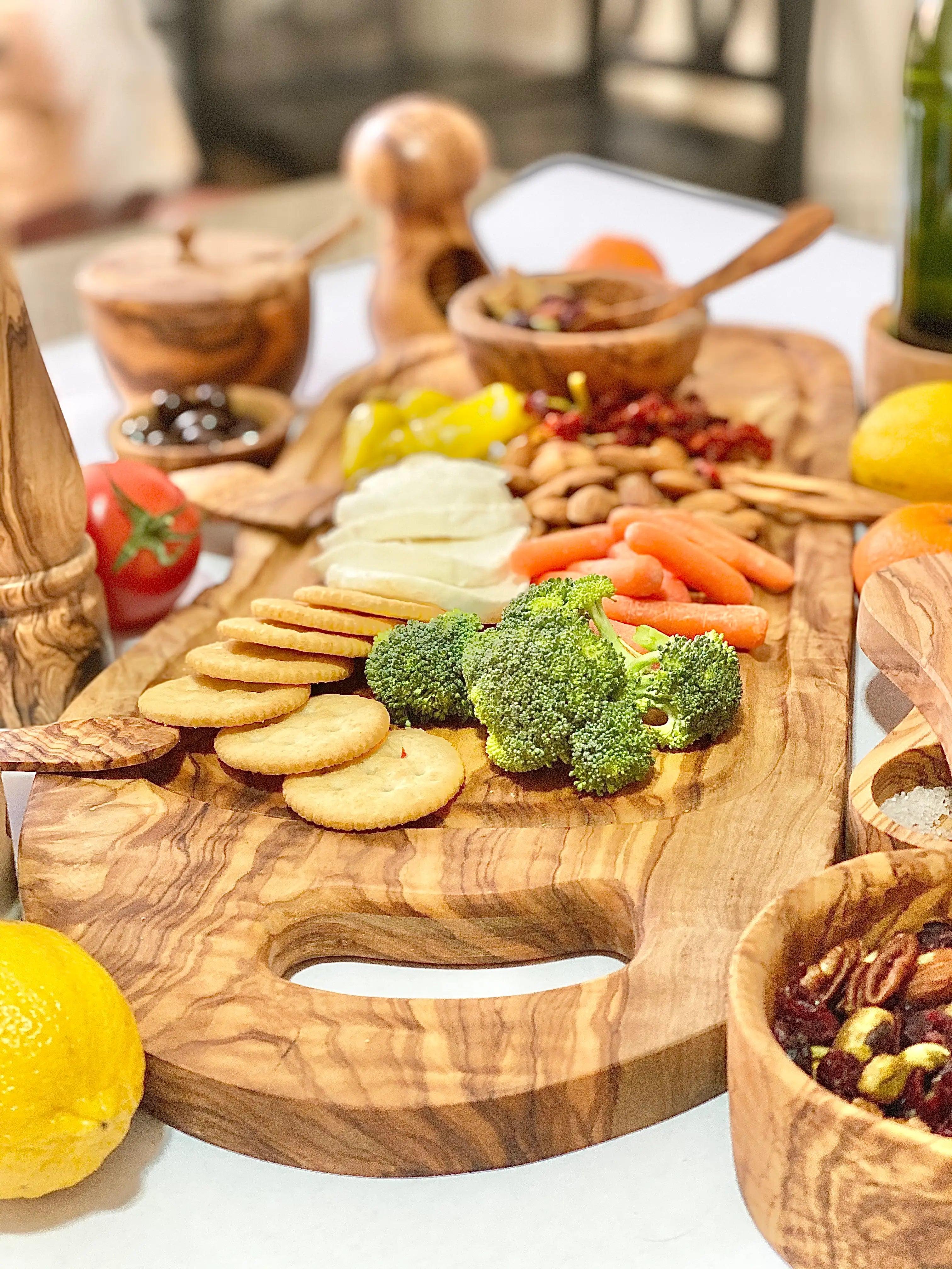 Charcuterie Wood Serving Board - Meat N' Bone